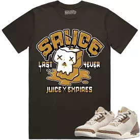 Jordan 3 Palomino 3s Shirt to Match - WHEAT SAUCE