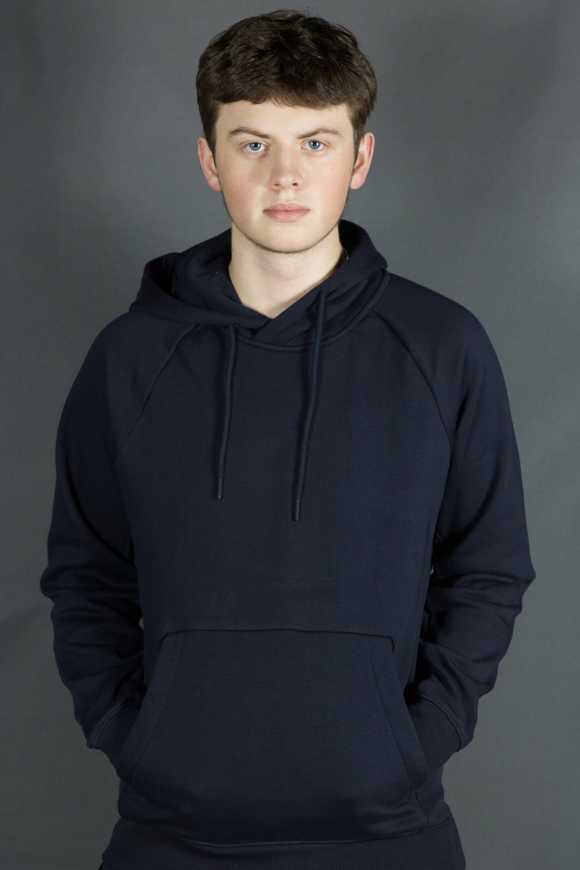 Jordan Craig Navy Blue Hoodie | Basic Fleece Hoodie | Navy Blue Pullover Hoodie