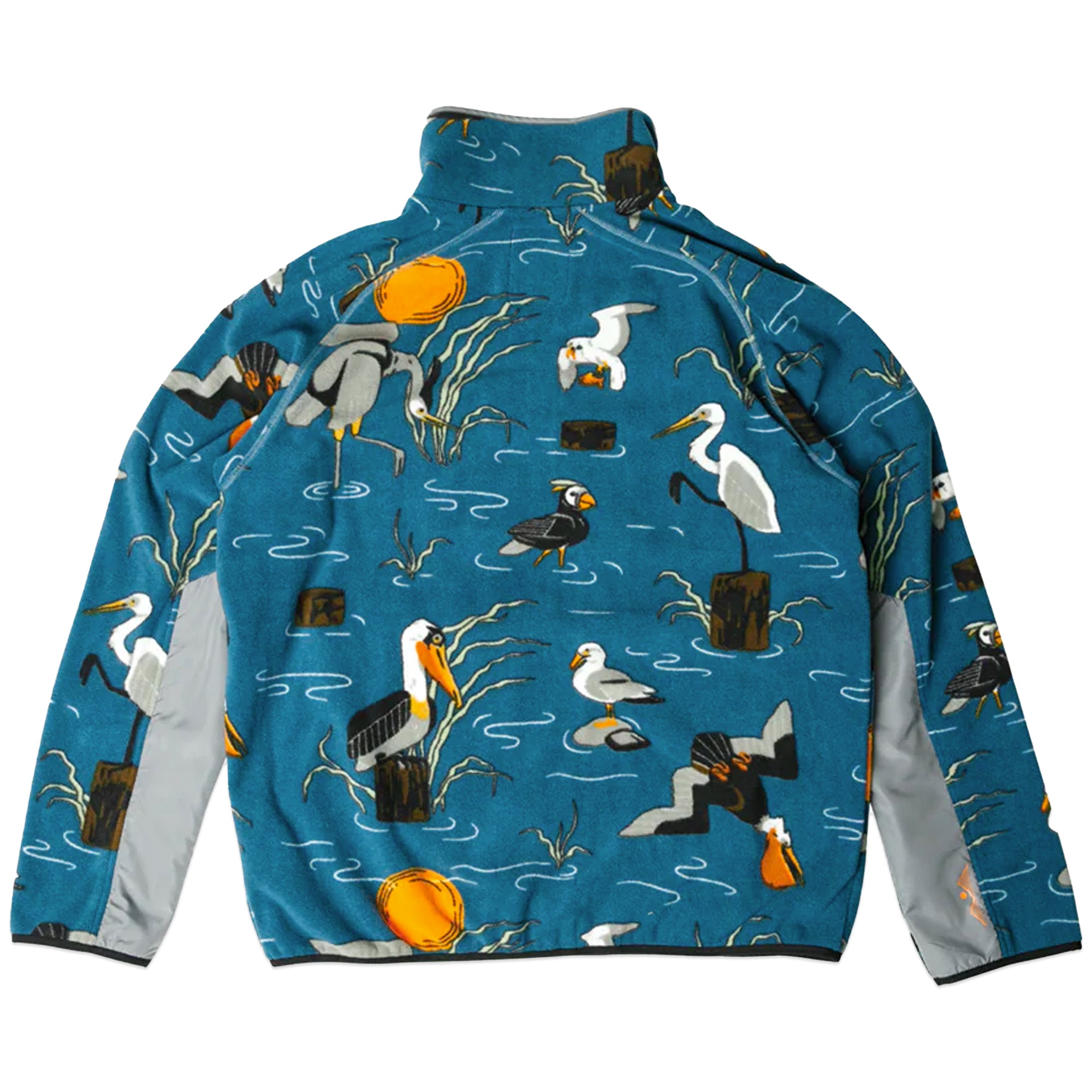 KAVU Teannaway Mock Neck Polar Fleece - Angling Birds