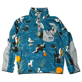 KAVU Teannaway Mock Neck Polar Fleece - Angling Birds