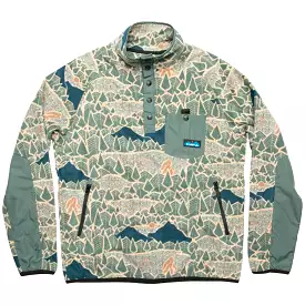 KAVU Teannaway Mock Neck Polar Fleece - Sasquatch Dunes