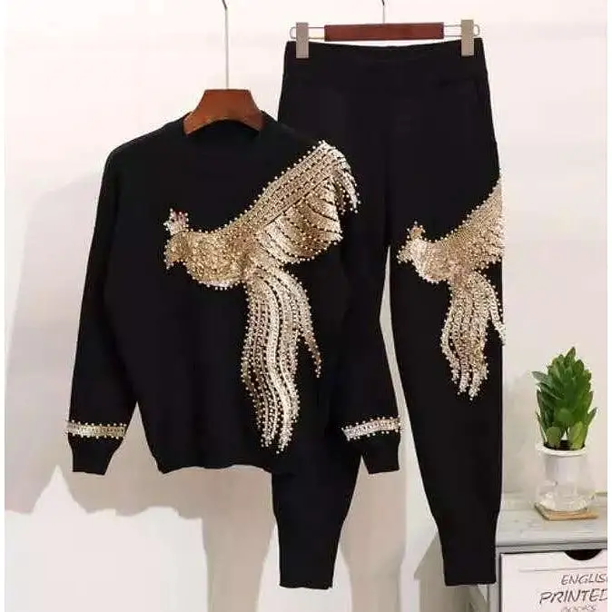 Knitted Tracksuit Set