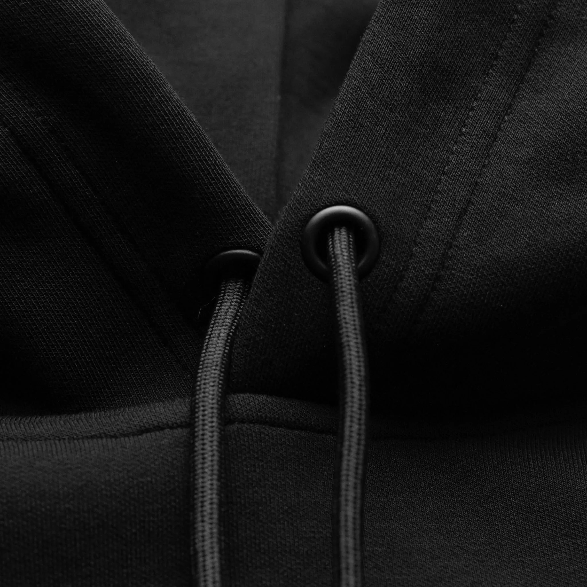 Mini Matrix Hoodie Black