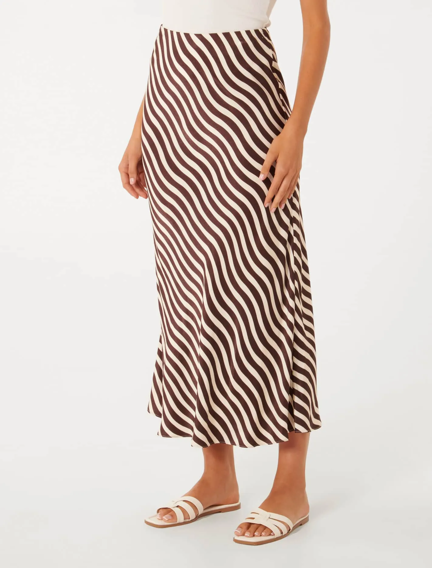 Monica Bias Maxi Skirt