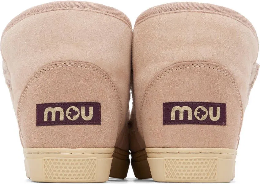 Mou Pink Suede Boots