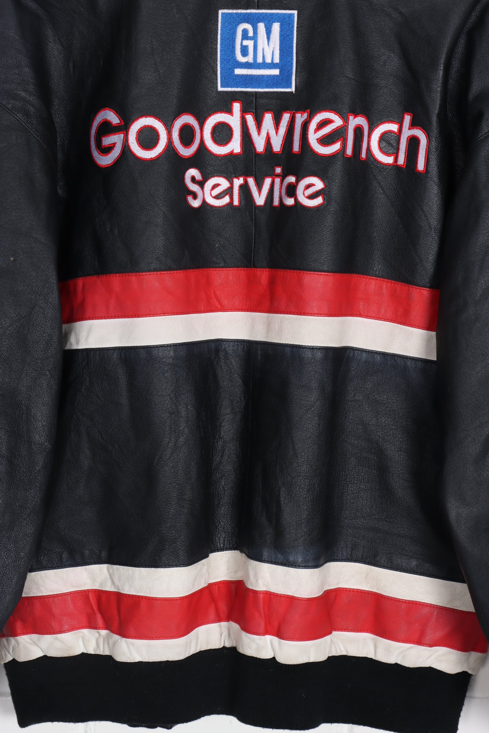 NASCAR Dale Earnhardt #3 Goodwrench Service Leather Racing Jacket (XL-XXL)