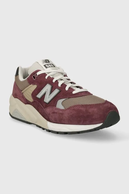 New Balance sneakers 580 maroon color