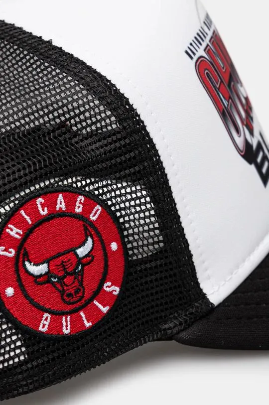 New Era baseball cap TEAM COLOUR TRUCKER CHICAGO BULLS black color with a print 60565421