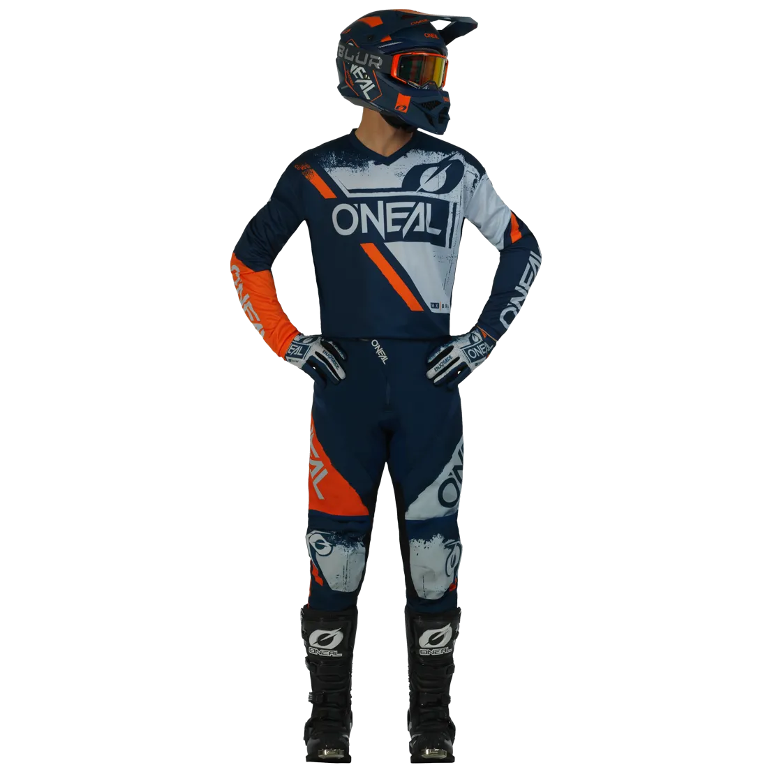 O'NEAL Element Shocker V.23 Pants Blue/Orange