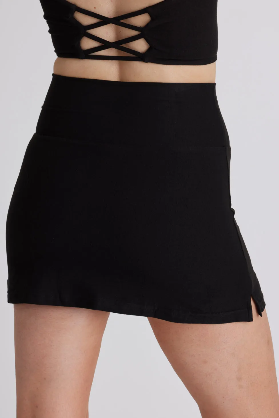 Onyx Tennis Skirt