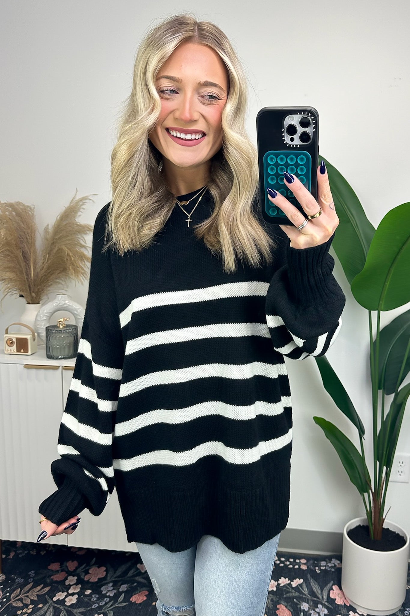 Pamina Striped Knit Sweater - FINAL SALE