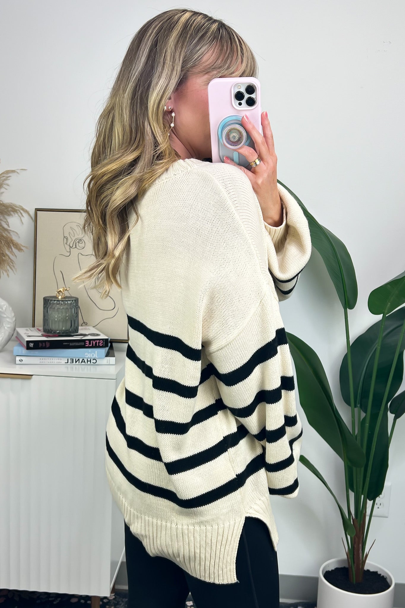 Pamina Striped Knit Sweater - FINAL SALE