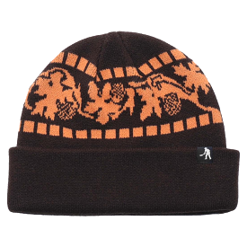 Pass Port Vine Beanie Brown/Orange