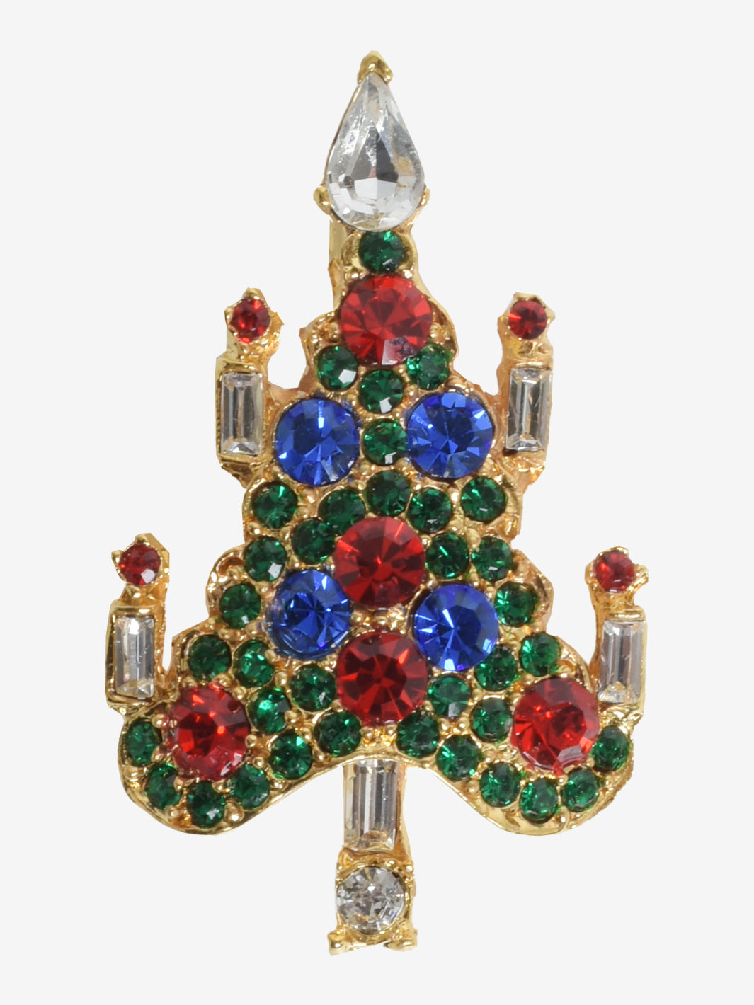 Pell Christmas Tree Brooch-'60