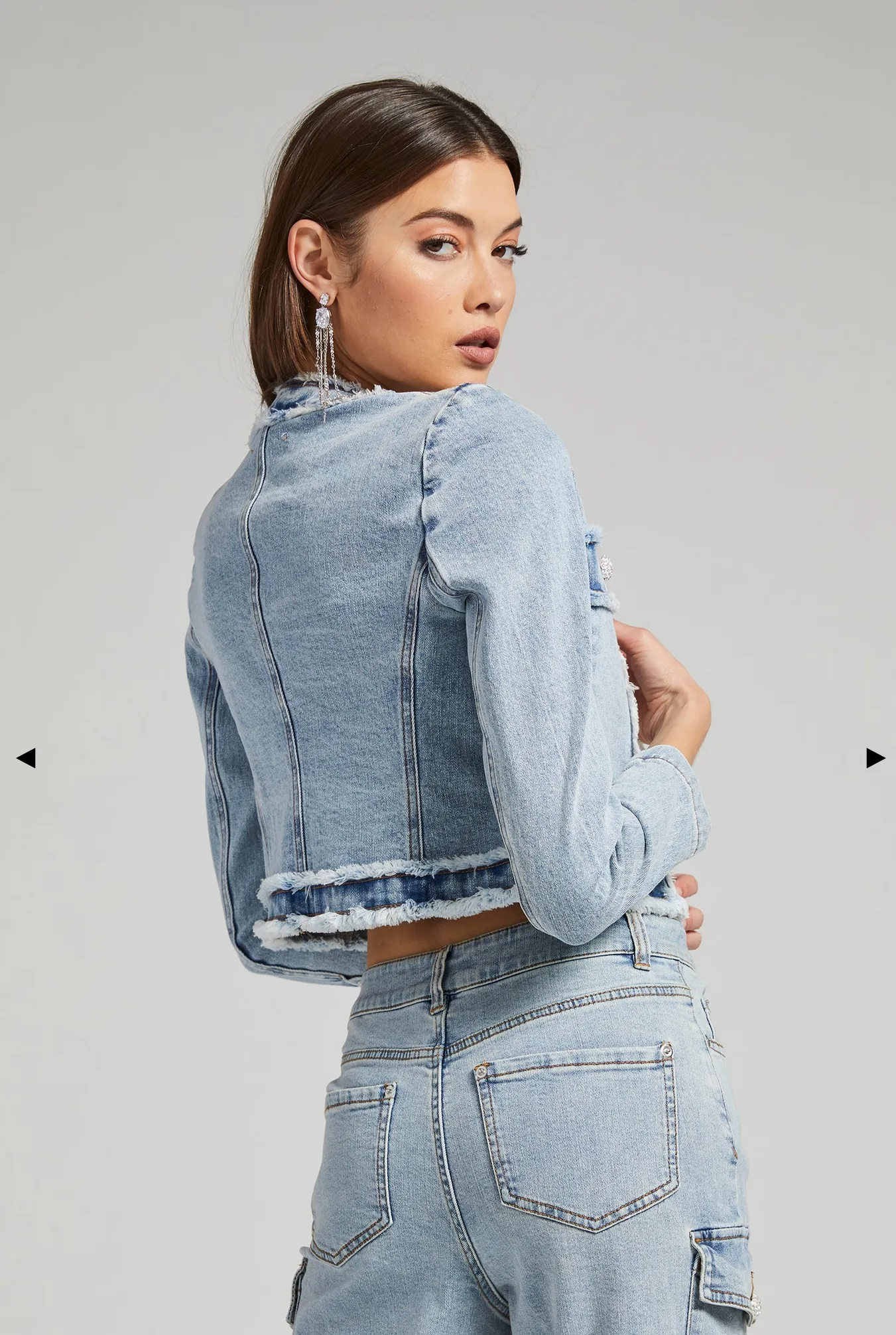 PF23307lb Generation Love Anita Denim Jacket