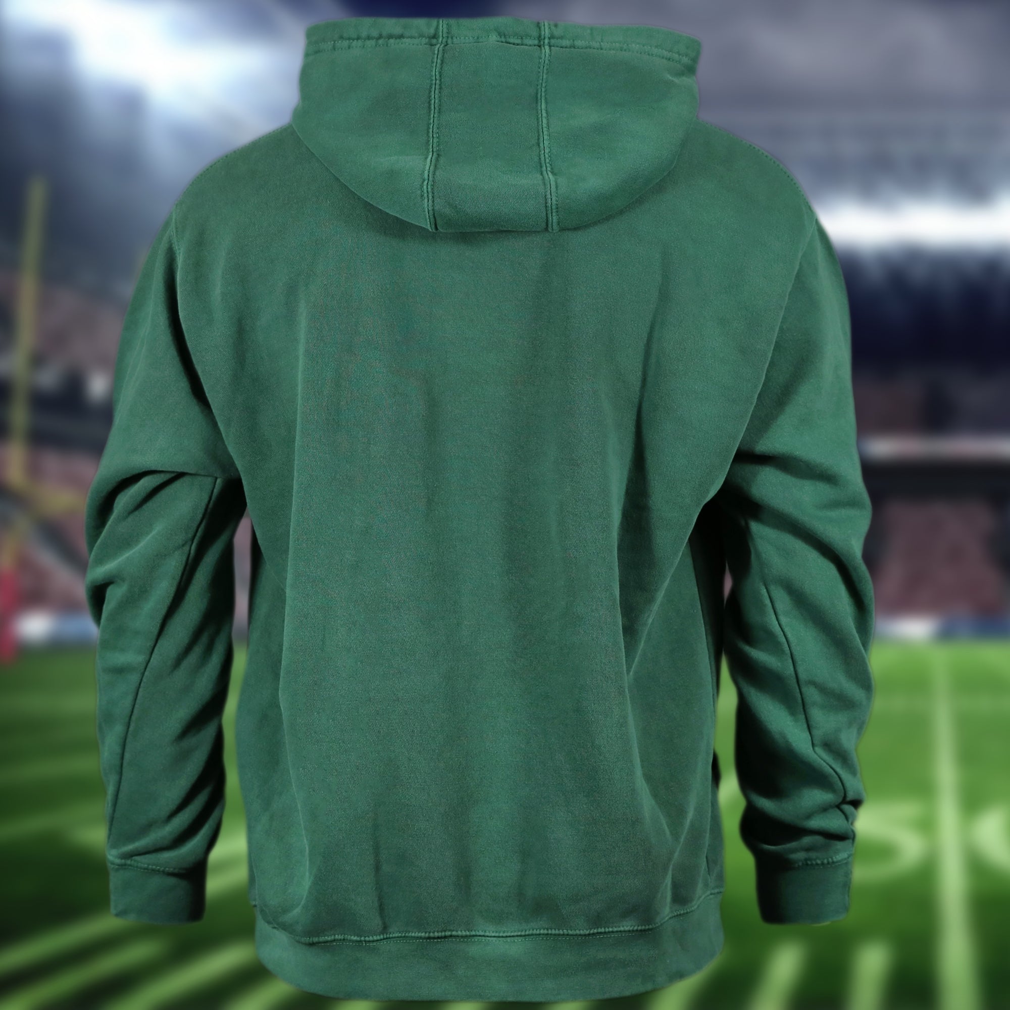 Philadelphia Eagles Sun Fade Pierce Kelly Green Pullover Hoodie | Elm Green