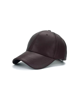 PU Leather Adjustable SnapBack Closure Cap