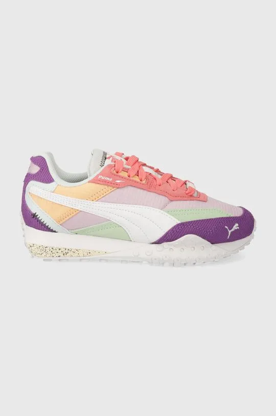 Puma sneakers Blktop Rider violet color 395907