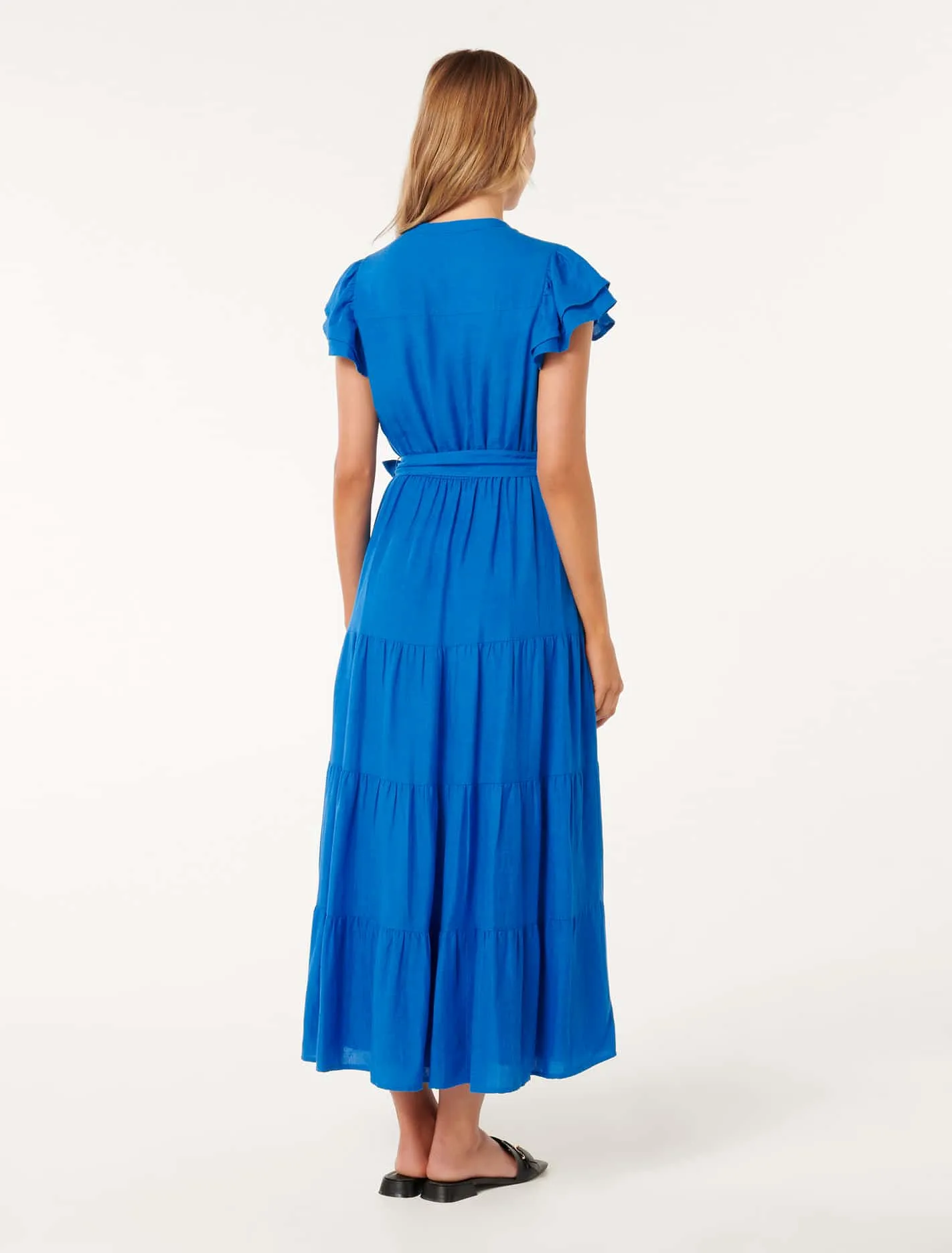 Ramona Tiered Shirt Midi Dress