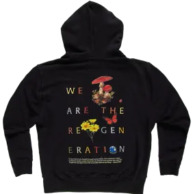 Regeneration Hoodie | Black Rainbow