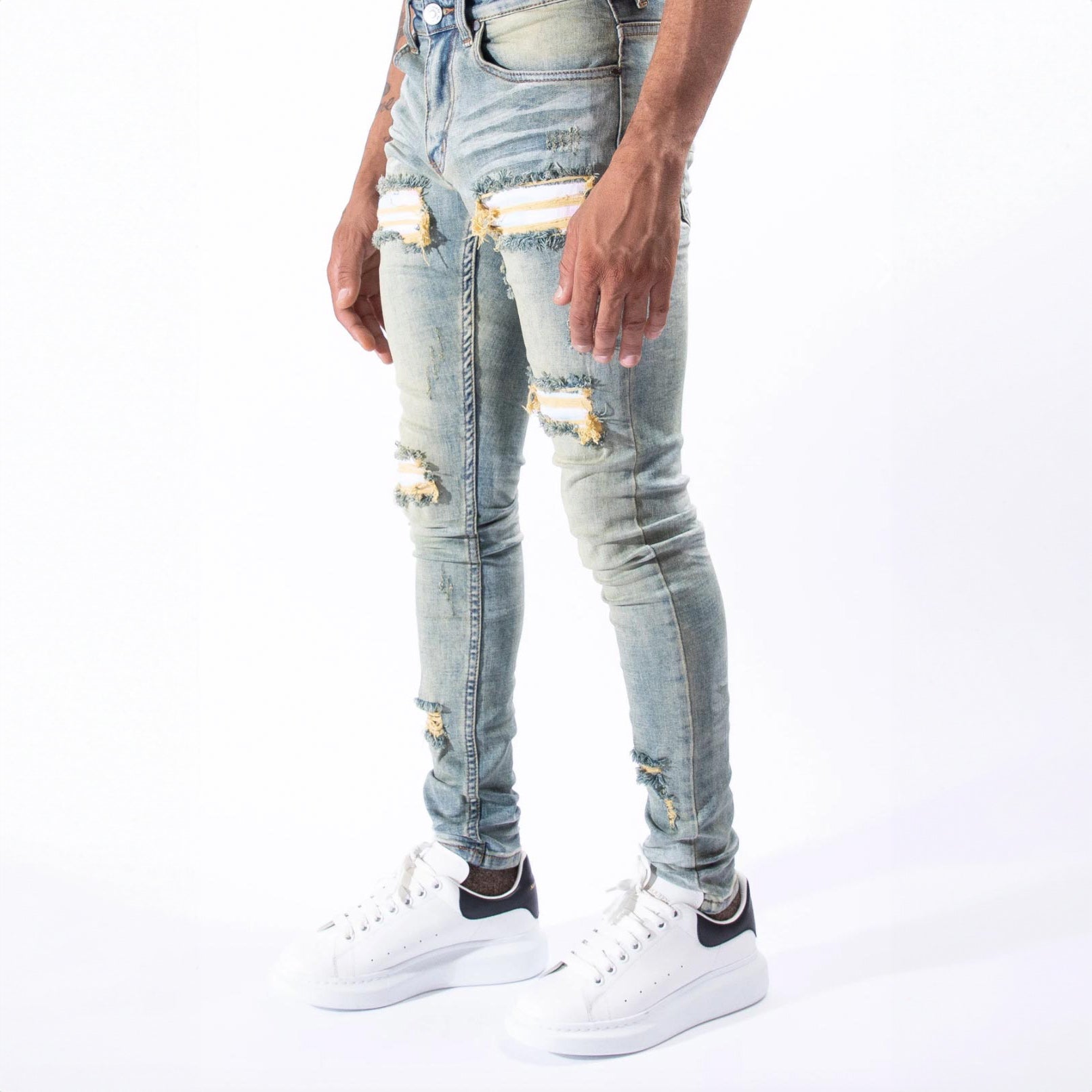 SACRED SCROLLS JEANS