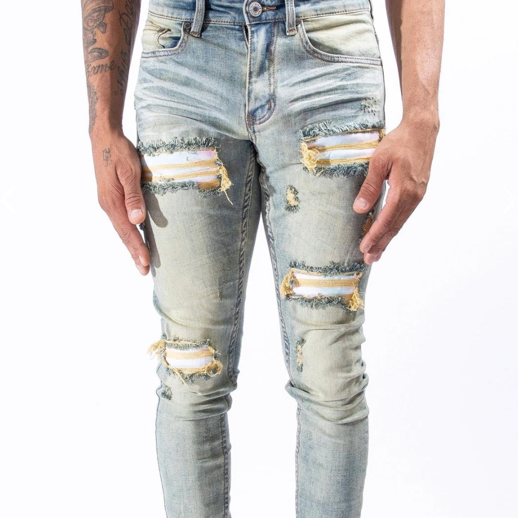 SACRED SCROLLS JEANS