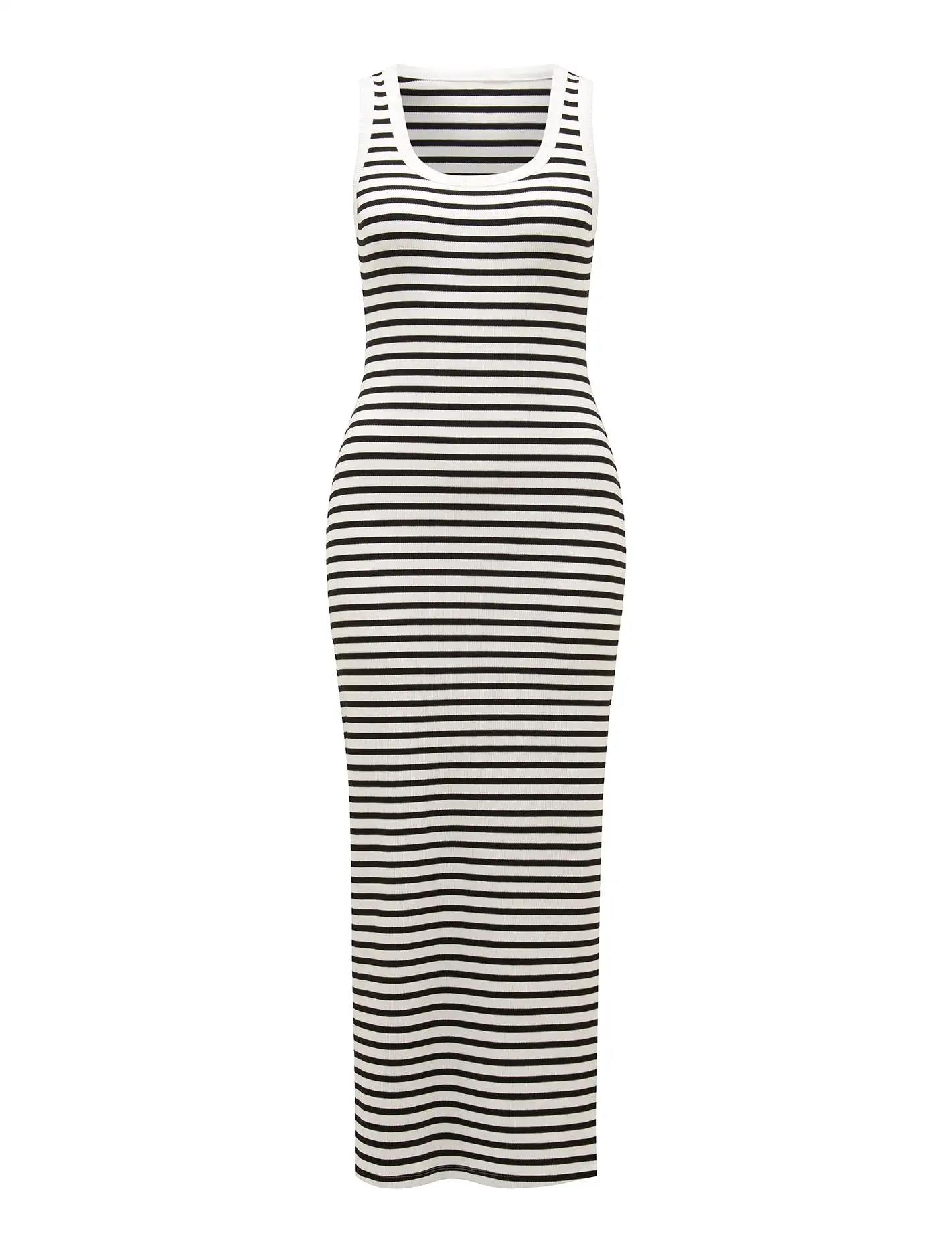 Samara Ribbed Jersey Midi Dress