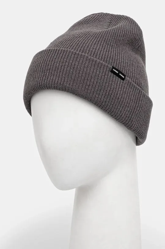 Samsoe Samsoe wool beanie gray color thick knit