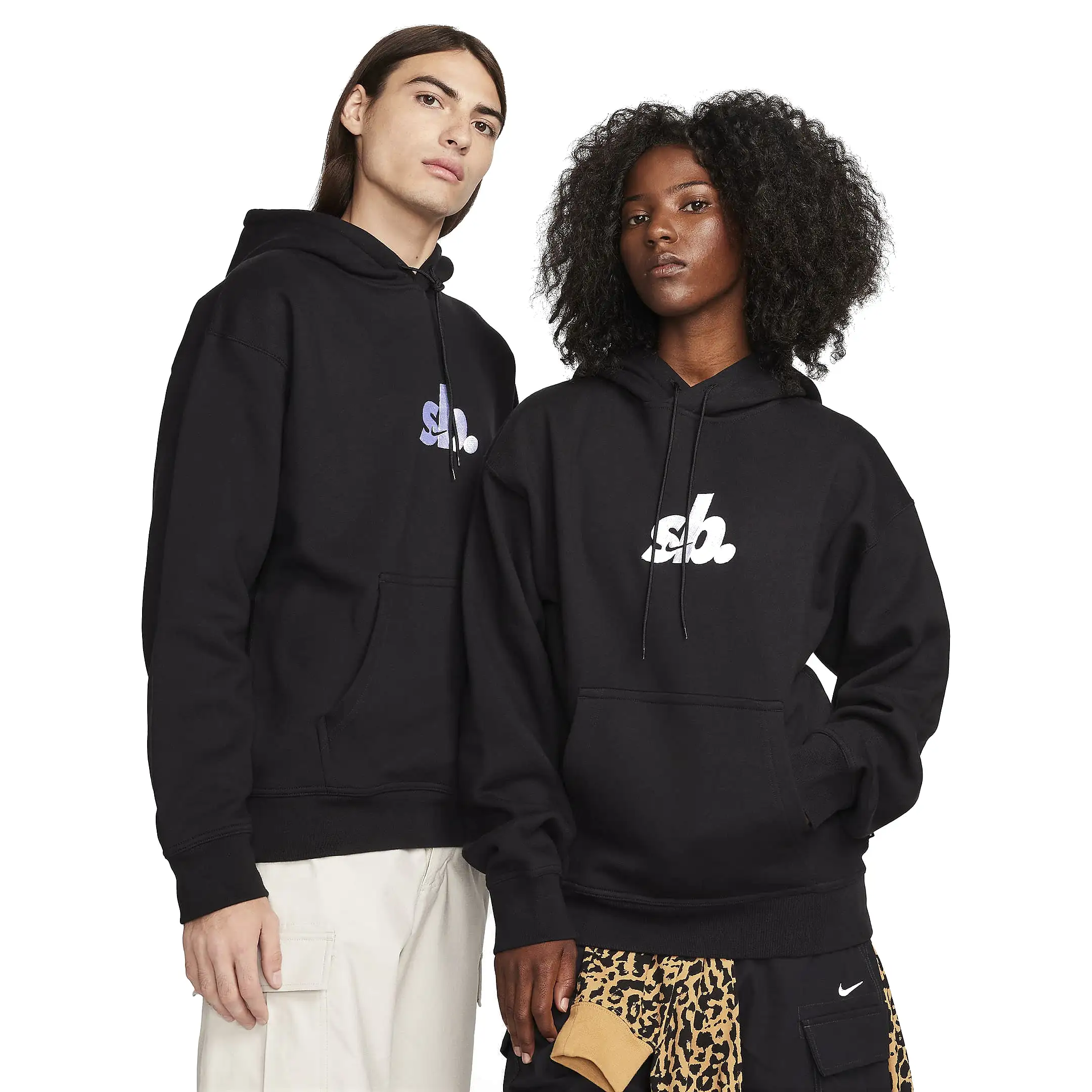 SB HOODIE BLACK / WHITE