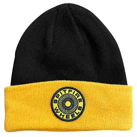 Spitfire Beanie Classic 87 Swirl Patch Black/ Gold