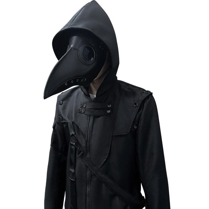 Steampunk Trench Coat Gothic Jacket Vintage Medieval Renaissance Plague Doctor