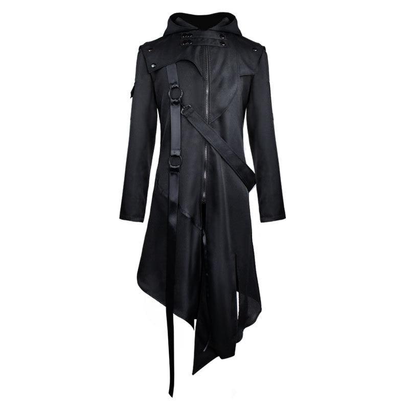 Steampunk Trench Coat Gothic Jacket Vintage Medieval Renaissance Plague Doctor