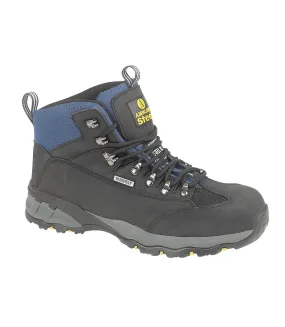 Steel fs161 safety boot / mens boots / boots safety black Amblers