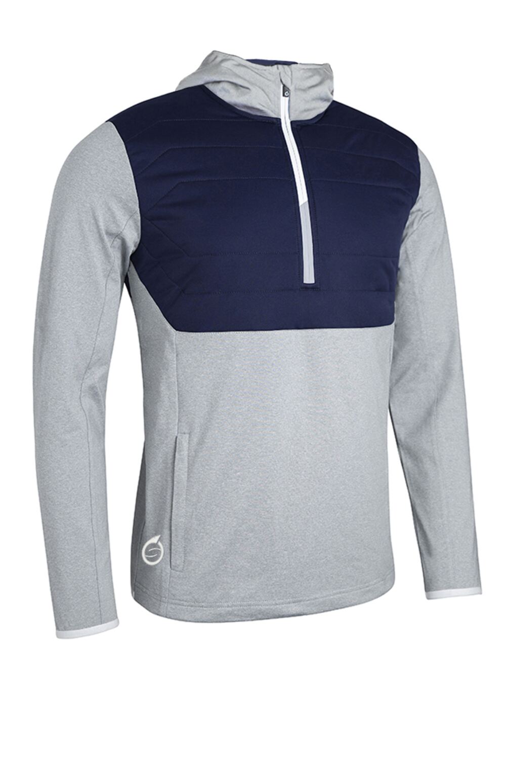 Sunderland Golf Everest Showerproof Hybrid Padded Golf Hoodie