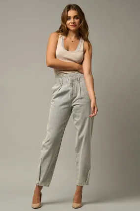 Super High Waist Balloon Jeans