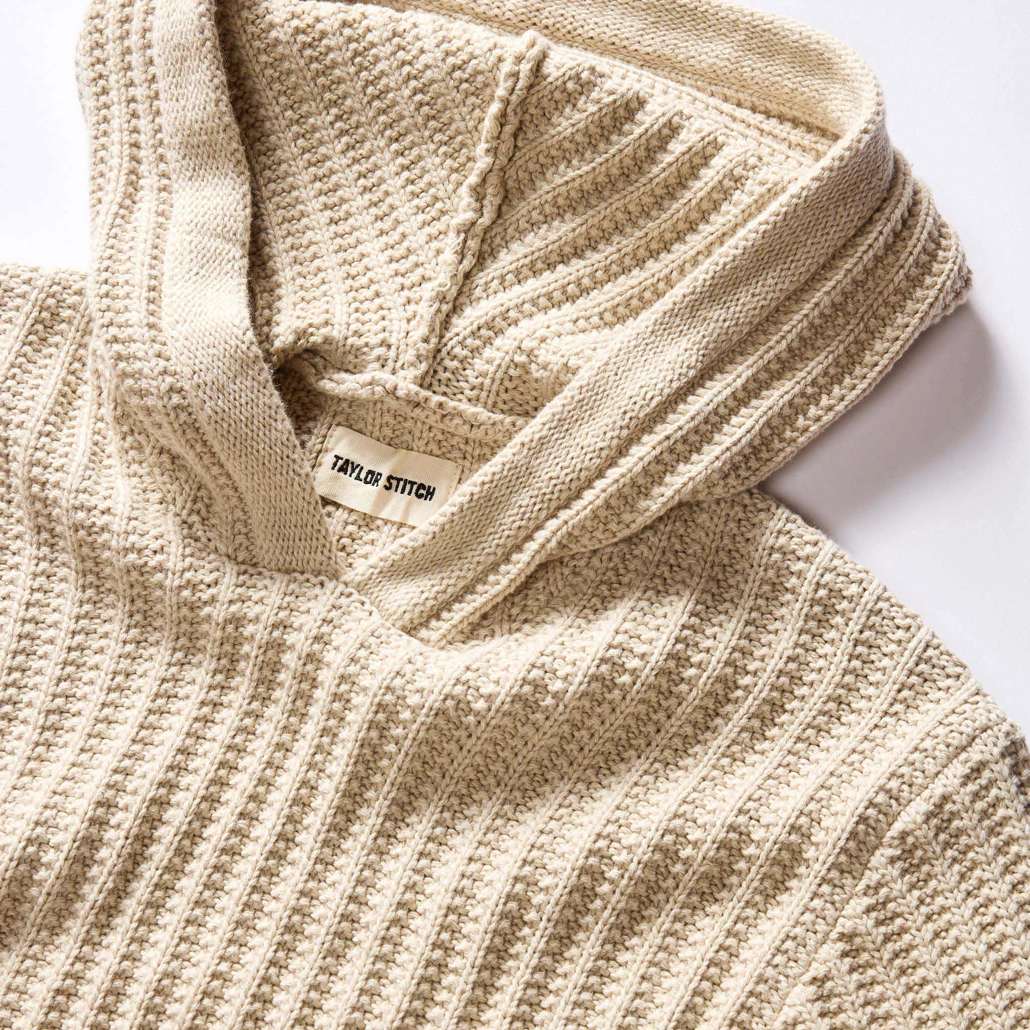 The Bryan Pullover Sweater in Flax Melange