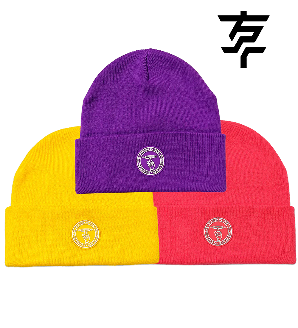 The Finger Rubber Patch Beanie