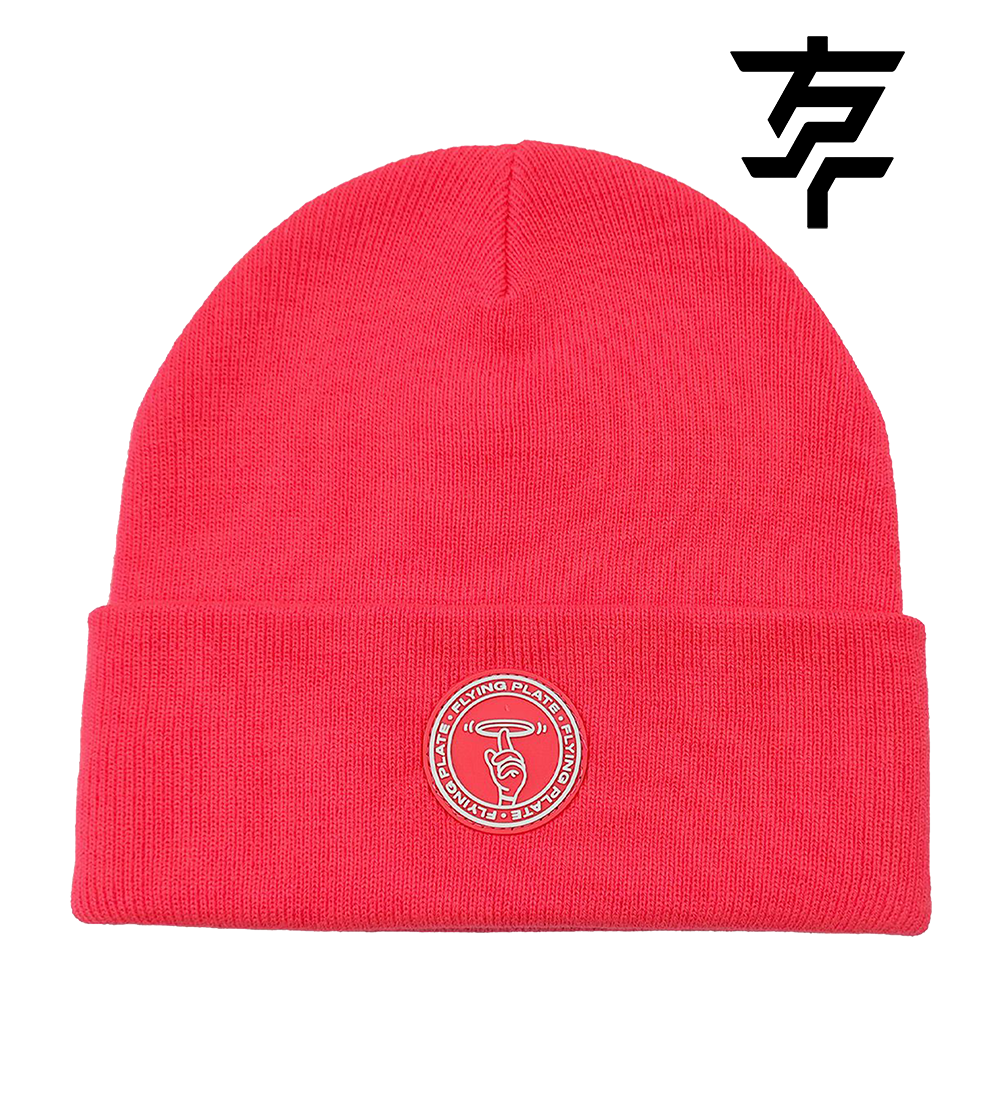 The Finger Rubber Patch Beanie