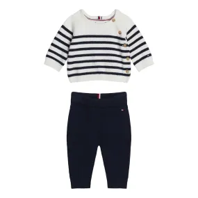 Tommy Hilfiger NAUTICAL STRIPE SWEATER SET