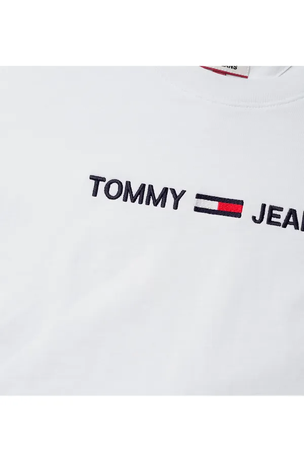 Tommy Hilfiger Women TJW Logo Tee White