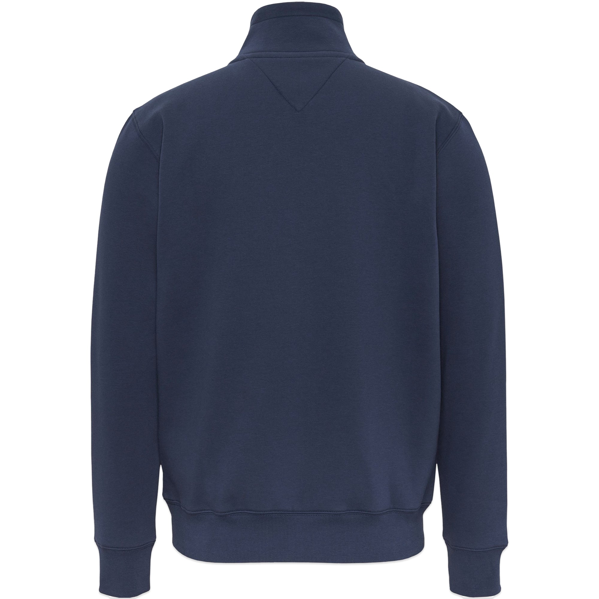 Tommy Jeans Mock Neck Zip Sweat - Navy