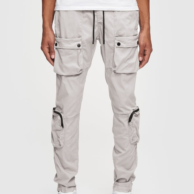 UTILITY PANTS LIGHT GREY