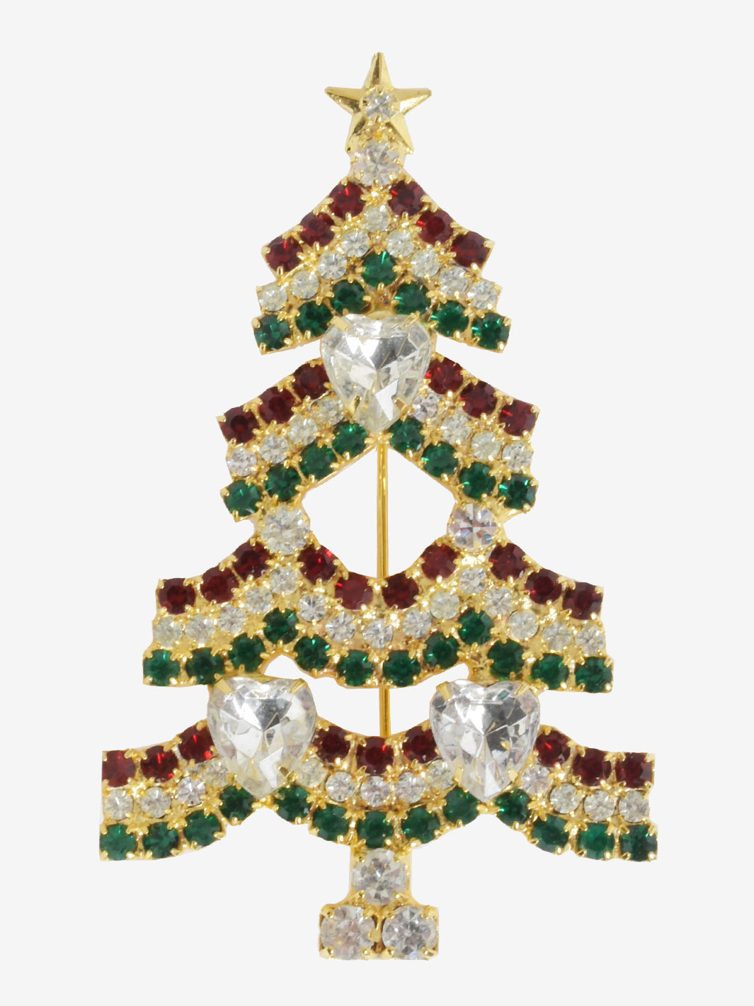 Vintage Christmas Tree Brooch-'50