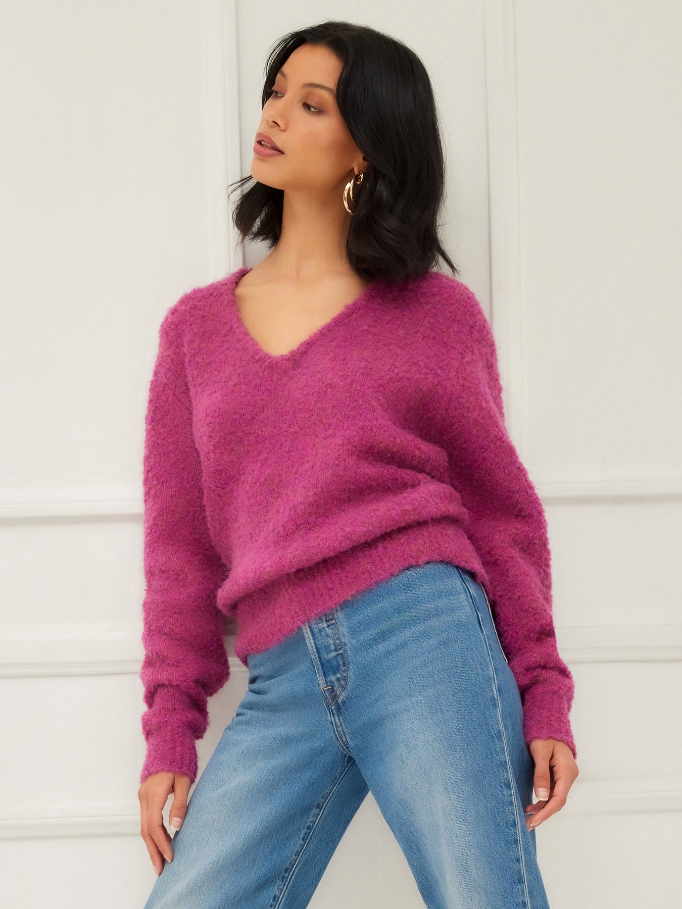 VNECK SWEATER