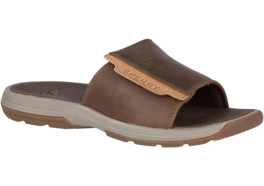 Whitecap Brown Slide Sandal