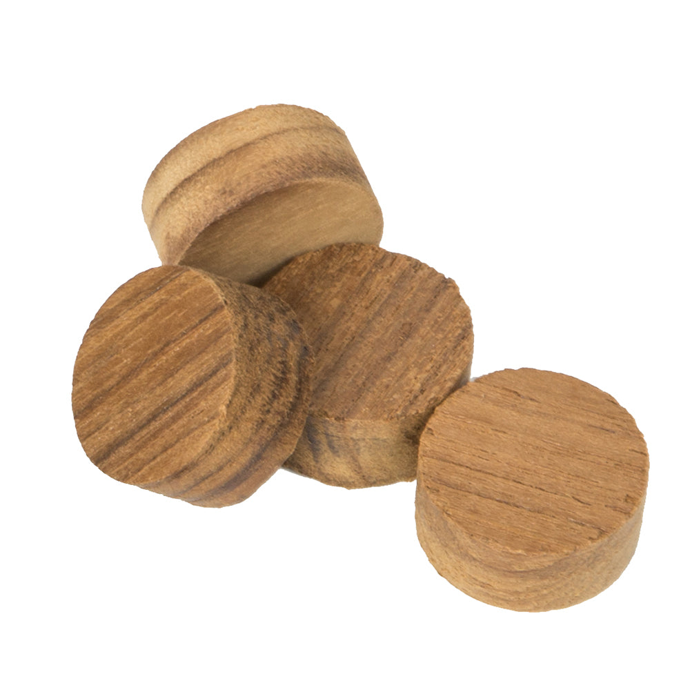 Whitecap Teak Plug - 1 - 20 Pack [60155-20]