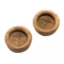 Whitecap Teak Round Drawer Pull - 1-3/8 Round - 2 Pack [60127-A]