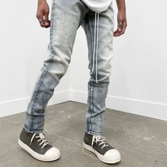 WILD WEST DENIM PANTS BLUE