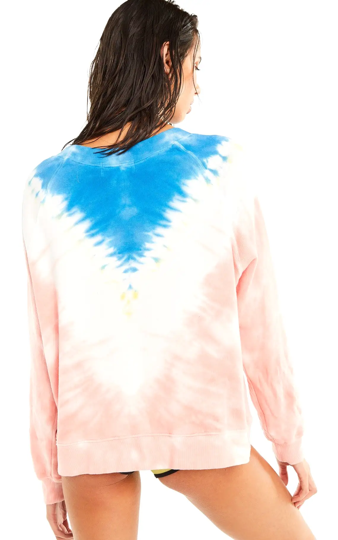 Wildfox Summer Girl Tie Dye Sommers Sweater