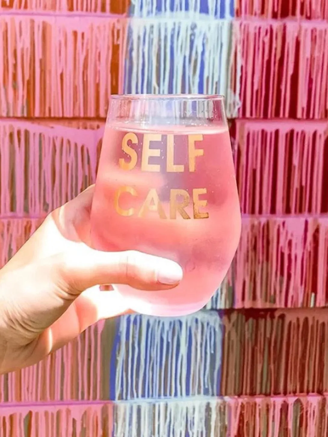 Wine Glass - Self Care